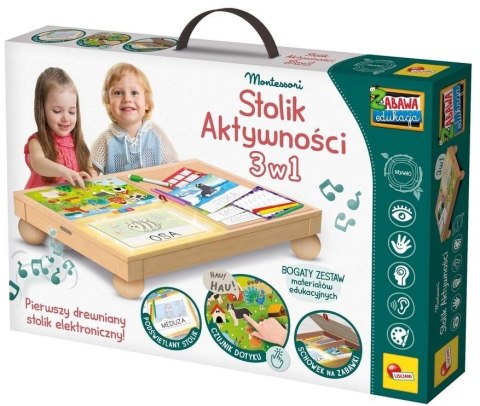 Montessori Biurko aktywności 3w1