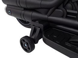Motorek Chopper FASTER na akumulator dla dzieci Czerwony + Radio FM + Panel audio + LED