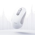 Mysz bezprzewodowa Baseus F02 ergonomiczna USB 2.4GHz - biała