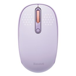 Myszka bezprzewodowa Baseus F01B 2.4GHz + Bluetooth 3.0 + 5.0 - fioletowa