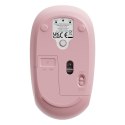 Myszka bezprzewodowa Baseus F01B 2.4GHz + Bluetooth 3.0 + 5.0 - różowa