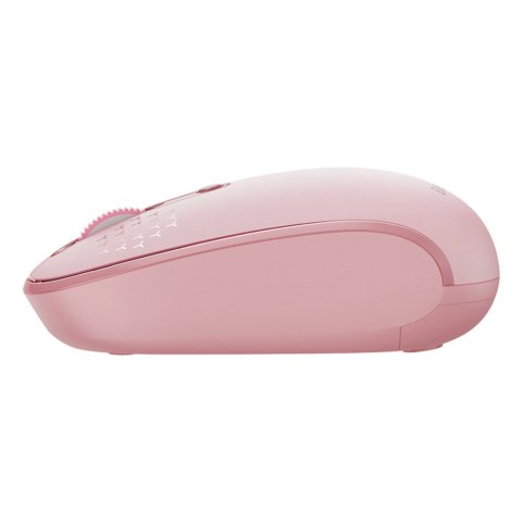 Myszka bezprzewodowa Baseus F01B 2.4GHz + Bluetooth 3.0 + 5.0 - różowa
