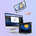 Myszka bezprzewodowa Baseus F01B 2.4GHz + Bluetooth 3.0 + 5.0 - różowa