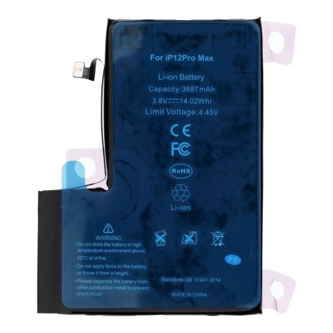 NCC Bateria do iPhone 12 Pro Max 3687mAh z możliwością przypisania jako USED