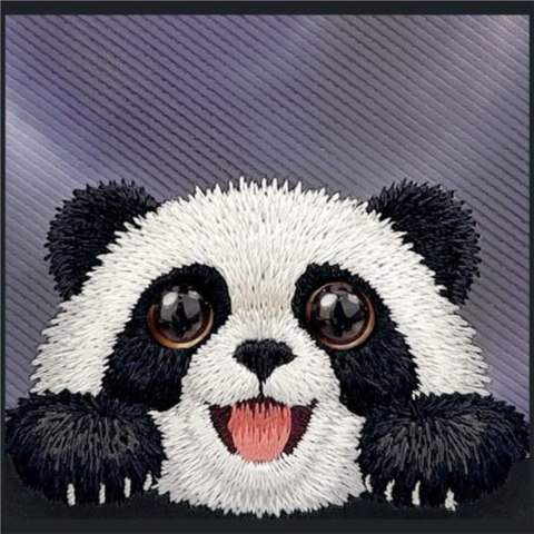 NIMMY futerał BIG EYED LYING GIANT PAND kompatybilny z MagSafe do IPHONE 18 Pro Max/17 Pro Max czarny