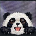 NIMMY futerał BIG EYED LYING GIANT PAND kompatybilny z MagSafe do IPHONE 18 Pro/17 Pro czarny