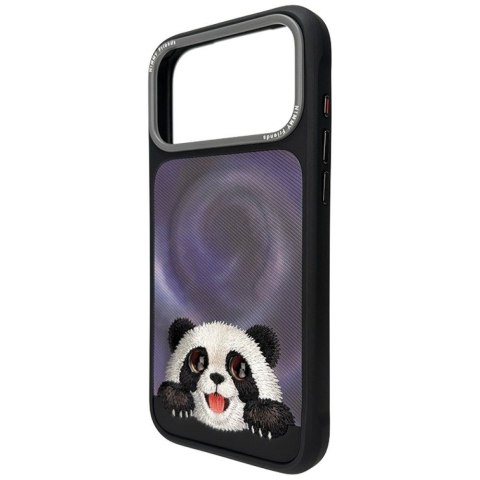 NIMMY futerał BIG EYED LYING GIANT PAND kompatybilny z MagSafe do IPHONE 18 Pro/17 Pro czarny