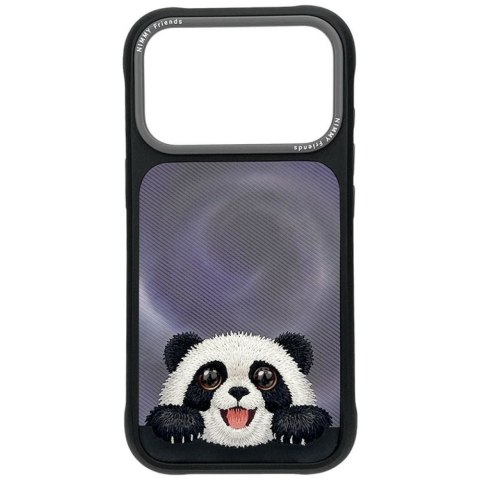 NIMMY futerał BIG EYED LYING GIANT PAND kompatybilny z MagSafe do IPHONE 18 Pro/17 Pro czarny