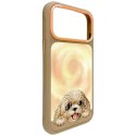 NIMMY futerał BIG EYED LYING TEDDY POODLE kompatybilny z MagSafe do IPHONE 18 Pro/17 Pro brązowy