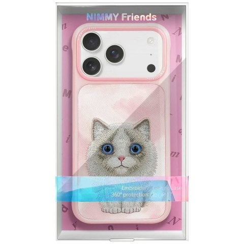 NIMMY futerał BIG EYED RAGDOLL do IPHONE 18 Pro Max/17 Pro Max różowy