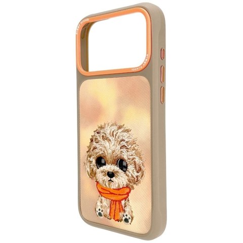 NIMMY futerał BIG EYED TEDDY POODLE do IPHONE 18 Pro Max/17 Pro Max brązowy