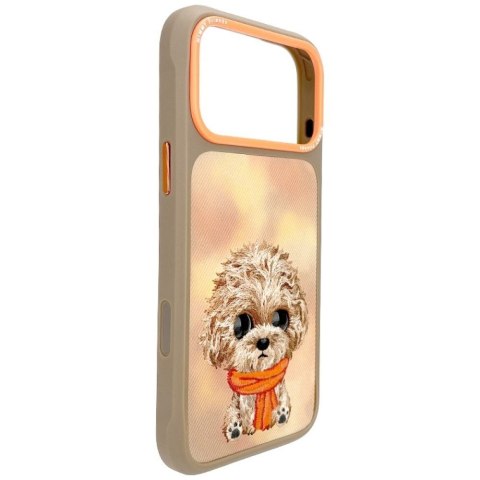 NIMMY futerał BIG EYED TEDDY POODLE do IPHONE 18 Pro Max/17 Pro Max brązowy