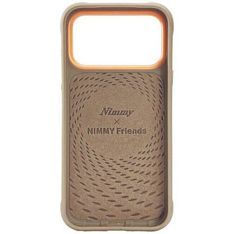 NIMMY futerał BIG EYED TEDDY POODLE do IPHONE 18 Pro/17 Pro brązowy