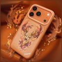 NIMMY futerał DEER kompatybilny z MagSafe do IPHONE 18 Pro Max/17 Pro Max pomarańczowy