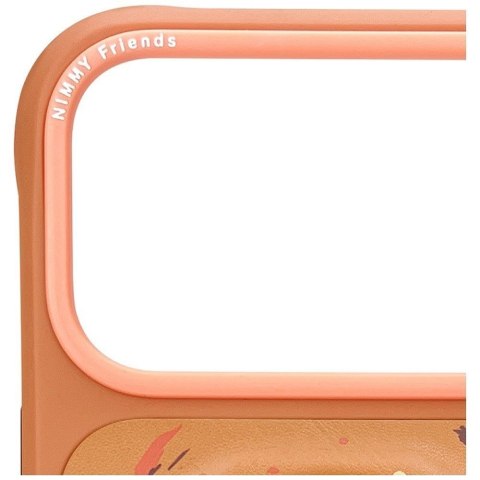 NIMMY futerał DEER kompatybilny z MagSafe do IPHONE 18 Pro/17 Pro pomarańczowy