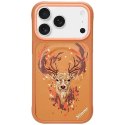 NIMMY futerał DEER kompatybilny z MagSafe do IPHONE 18 Pro/17 Pro pomarańczowy