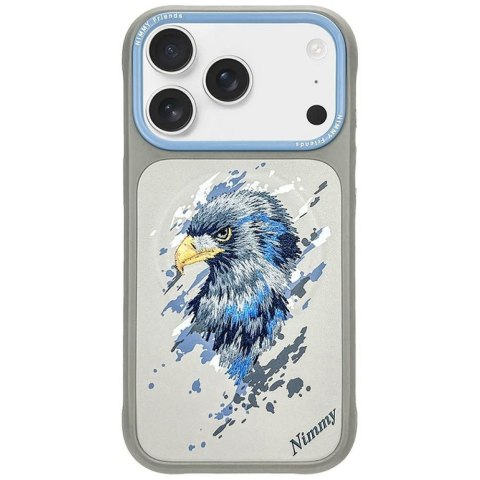 NIMMY futerał EAGLE kompatybilny z MagSafe do IPHONE 18 Pro Max/17 Pro Max szary