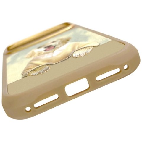 NIMMY futerał GENTLE PETS SERIES DOG kompatybilny z MagSafe do IPHONE 18 Pro Max/17 Pro Max brązowy