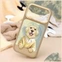 NIMMY futerał GENTLE PETS SERIES DOG kompatybilny z MagSafe do IPHONE 18 Pro Max/17 Pro Max brązowy