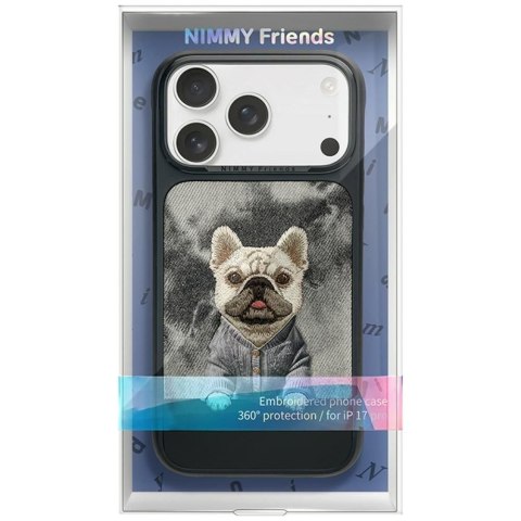 NIMMY futerał GENTLE PETS SERIES DOG kompatybilny z MagSafe do IPHONE 18 Pro Max/17 Pro Max czarny
