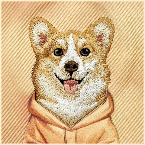 NIMMY futerał GENTLE PETS SERIES DOG kompatybilny z MagSafe do IPHONE 18 Pro Max/17 Pro Max pomarańczowy