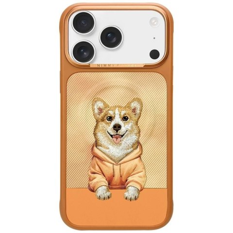 NIMMY futerał GENTLE PETS SERIES DOG kompatybilny z MagSafe do IPHONE 18 Pro Max/17 Pro Max pomarańczowy