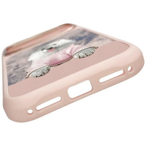 NIMMY futerał GENTLE PETS SERIES DOG kompatybilny z MagSafe do IPHONE 18 Pro Max/17 Pro Max różowy