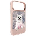 NIMMY futerał GENTLE PETS SERIES DOG kompatybilny z MagSafe do IPHONE 18 Pro Max/17 Pro Max różowy