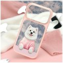 NIMMY futerał GENTLE PETS SERIES DOG kompatybilny z MagSafe do IPHONE 18 Pro Max/17 Pro Max różowy