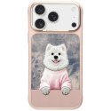 NIMMY futerał GENTLE PETS SERIES DOG kompatybilny z MagSafe do IPHONE 18 Pro Max/17 Pro Max różowy