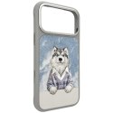 NIMMY futerał GENTLE PETS SERIES DOG kompatybilny z MagSafe do IPHONE 18 Pro Max/17 Pro Max szary