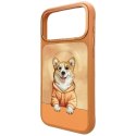 NIMMY futerał GENTLE PETS SERIES DOG kompatybilny z MagSafe do IPHONE 18 Pro/17 Pro pomarańczowy