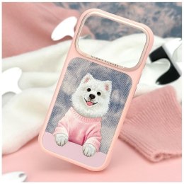 NIMMY futerał GENTLE PETS SERIES DOG kompatybilny z MagSafe do IPHONE 18 Pro/17 Pro różowy