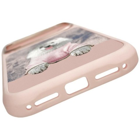 NIMMY futerał GENTLE PETS SERIES DOG kompatybilny z MagSafe do IPHONE 18 Pro/17 Pro różowy