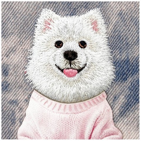 NIMMY futerał GENTLE PETS SERIES DOG kompatybilny z MagSafe do IPHONE 18 Pro/17 Pro różowy