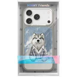 NIMMY futerał GENTLE PETS SERIES DOG kompatybilny z MagSafe do IPHONE 18 Pro/17 Pro szary