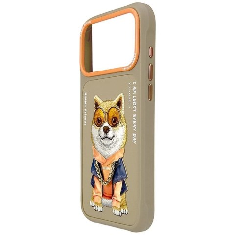 NIMMY futerał GLASSES COOL DOG do IPHONE 18 Pro Max/17 Pro Max beżowy