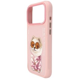NIMMY futerał GLASSES COOL DOG do IPHONE 18 Pro Max/17 Pro Max różowy