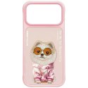 NIMMY futerał GLASSES COOL DOG do IPHONE 18 Pro Max/17 Pro Max różowy