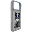 NIMMY futerał GLASSES COOL DOG do IPHONE 18 Pro Max/17 Pro Max szary