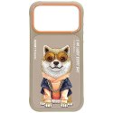 NIMMY futerał GLASSES COOL DOG do IPHONE 18 Pro/17 Pro beżowy