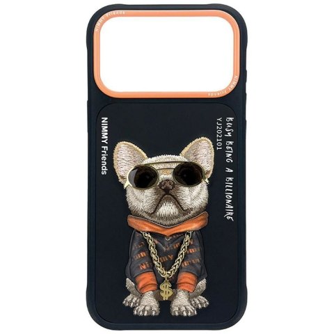 NIMMY futerał GLASSES COOL DOG do IPHONE 18 Pro/17 Pro czarny