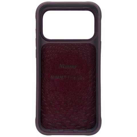 NIMMY futerał GLASSES COOL DOG do IPHONE 18 Pro/17 Pro fioletowy