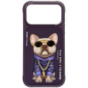 NIMMY futerał GLASSES COOL DOG do IPHONE 18 Pro/17 Pro fioletowy
