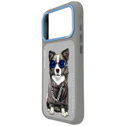NIMMY futerał GLASSES COOL DOG do IPHONE 18 Pro/17 Pro szary
