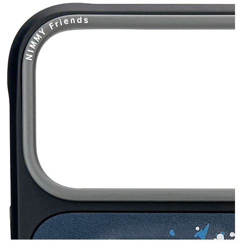 NIMMY futerał HORSE kompatybilny z MagSafe do IPHONE 18 Pro Max/17 Pro Max granatowy