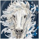 NIMMY futerał HORSE kompatybilny z MagSafe do IPHONE 18 Pro Max/17 Pro Max granatowy