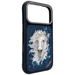 NIMMY futerał HORSE kompatybilny z MagSafe do IPHONE 18 Pro/17 Pro granatowy
