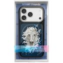 NIMMY futerał HORSE kompatybilny z MagSafe do IPHONE 18 Pro/17 Pro granatowy