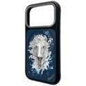 NIMMY futerał HORSE kompatybilny z MagSafe do IPHONE 18 Pro/17 Pro granatowy